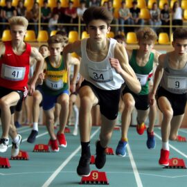 XIV Halowe Mistrzostwa Skawiny w Lekkoatletyce