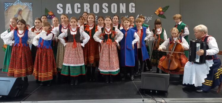 Gminnym Przeglądzie Piosenki Religijnej „Sacrosong”