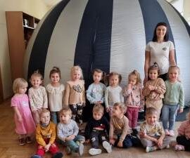 Mobilne Planetarium w naszym przedszkolu!