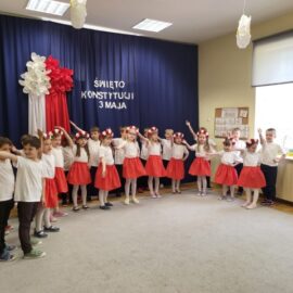 Obchody Święta Konstytucji 3 Maja w naszym przedszkolu